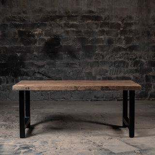 Vintage Reclaimed Weathered Wood dining Table