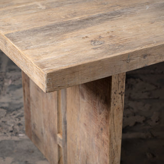 Reclaimed Weathered Wood Dining Table