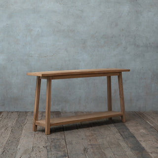 Courtyard console table