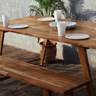 Serenova Dining Table with Bench