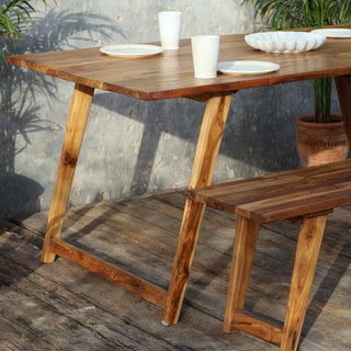 Serenova Dining Table with Bench