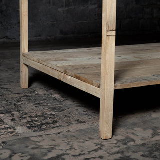 The Haven Hinge Counter Table With Bottom Shelf - Qarnation