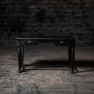 Traditional Writing Wooden Desk With Drawer - Qarnation